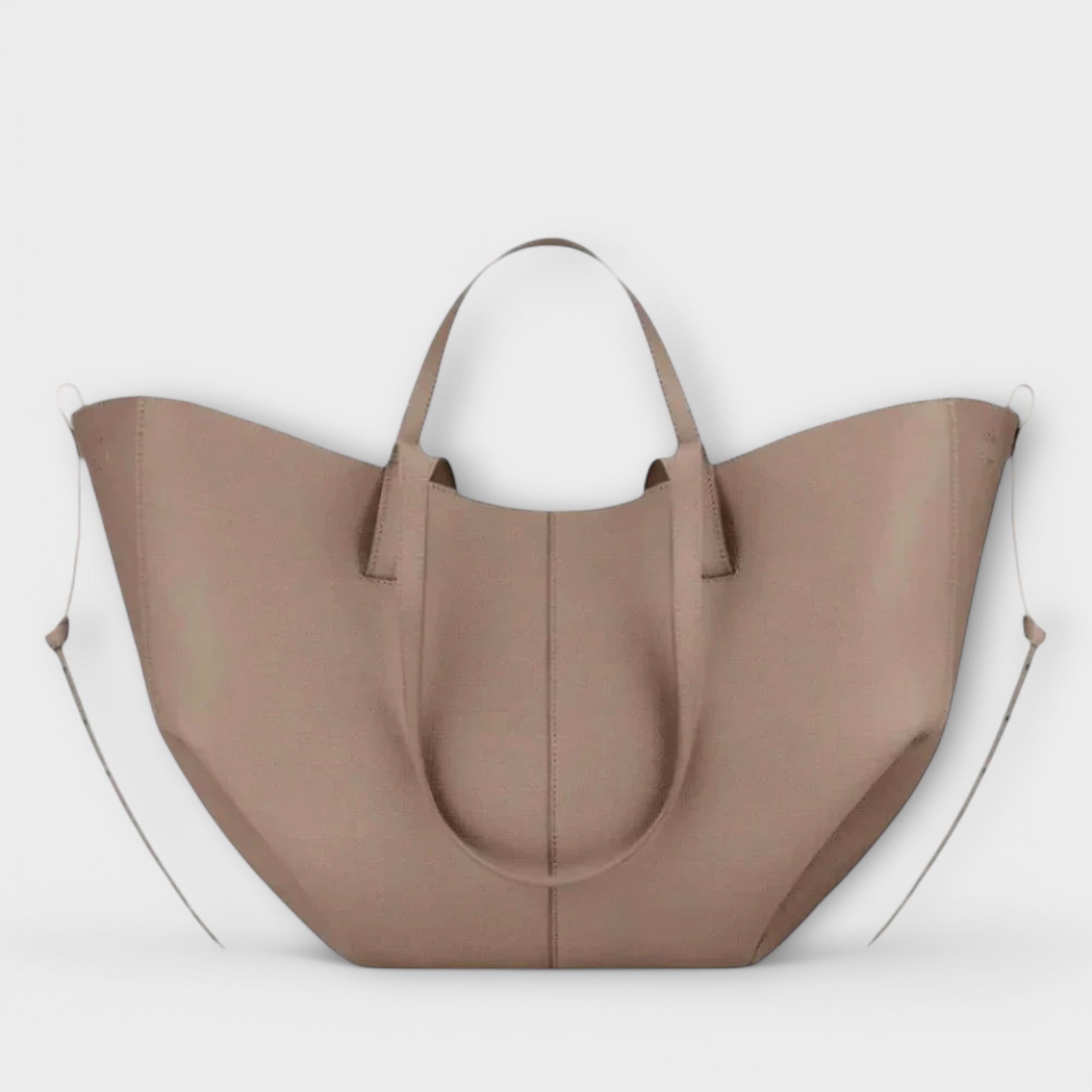 Mille – Aura Leather Bag – Taupe