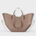 Mille – Aura Leather Bag – Taupe