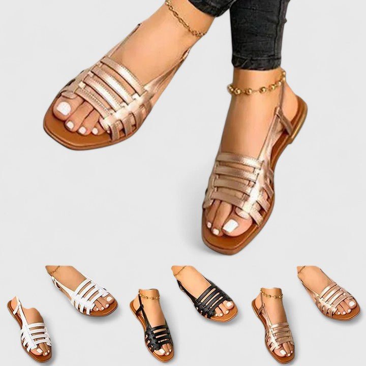 Nanna – Supportive Sandals – Gold / 36