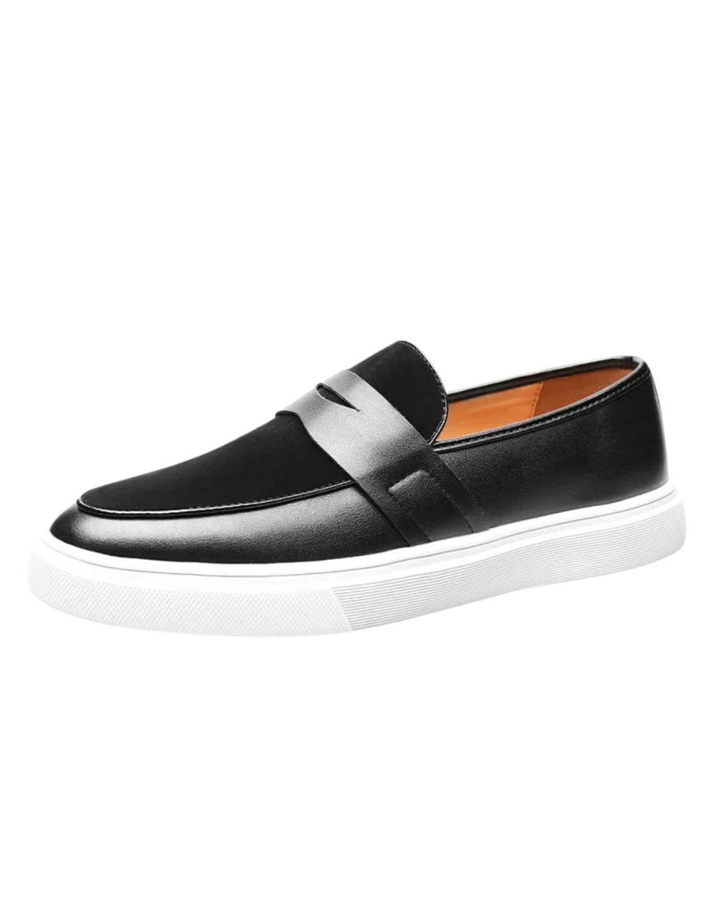 Naples Leather Loafers – Black / 37