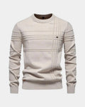 Nikolaj – Cotton Jumper – Beige / M