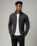 Noah – Elegant Cardigan for Men – Brown / M