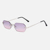 Pink-Grey lenses / Silver frame