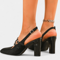 Nora – Supportive Mary Jane Shoes – Black / 35