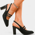 Nora – Supportive Mary Jane Shoes – Black / 36