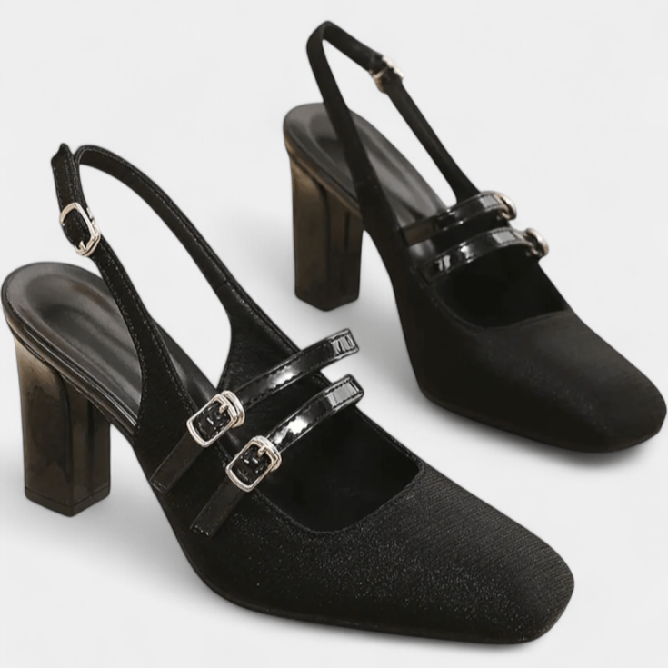 Nora – Supportive Mary Jane Shoes – Black / 34