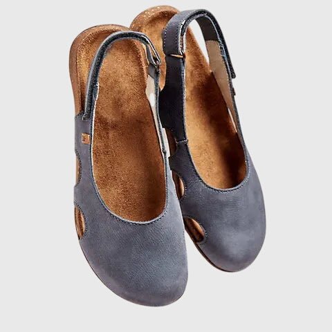 Nora – Sandals – Blue / 34