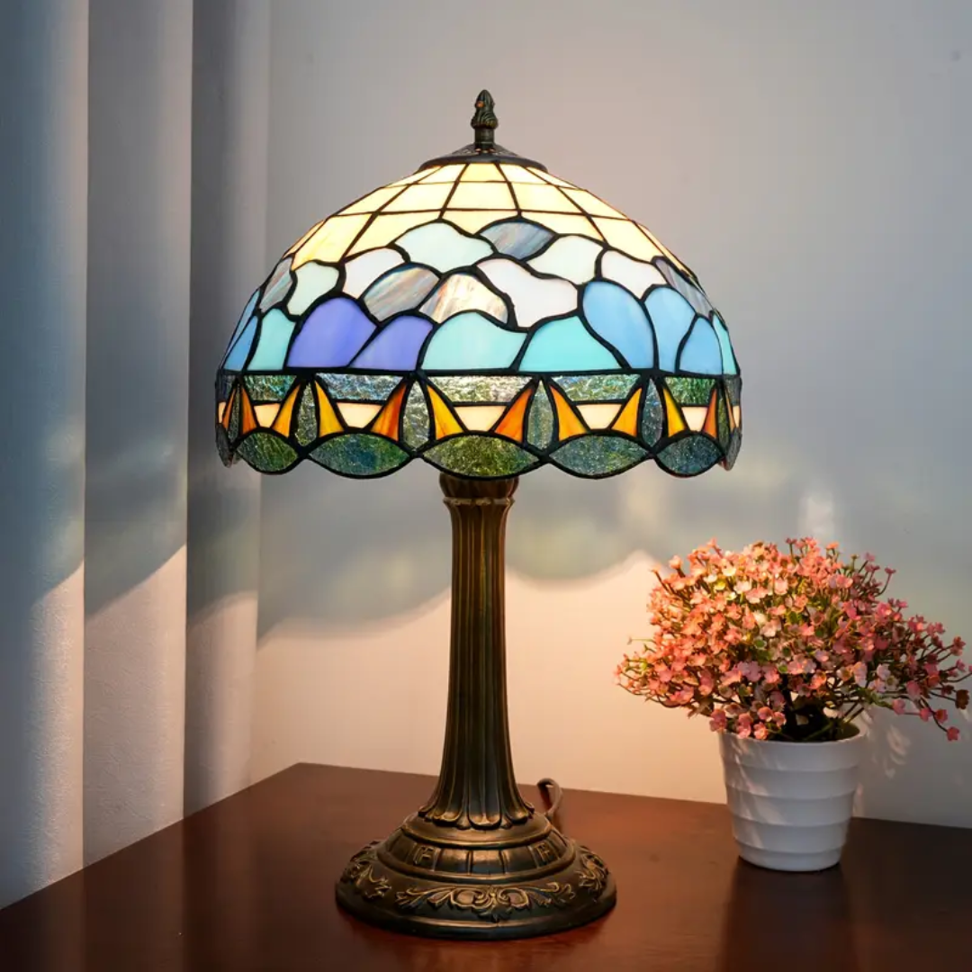 Nordlys Tiffany lamp