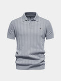 Oliver – Royal Cord Polo – Black / L