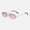 Purple lenses / Golden frame