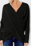 Olivia – V-neck knit – Green / L