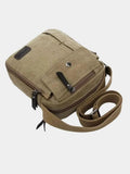 Oscar – Compact Shoulder Bag for Men – Khaki