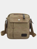Oscar – Compact Shoulder Bag for Men – Brown