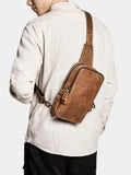 Peter – Vanguard Leather Bag – Brown