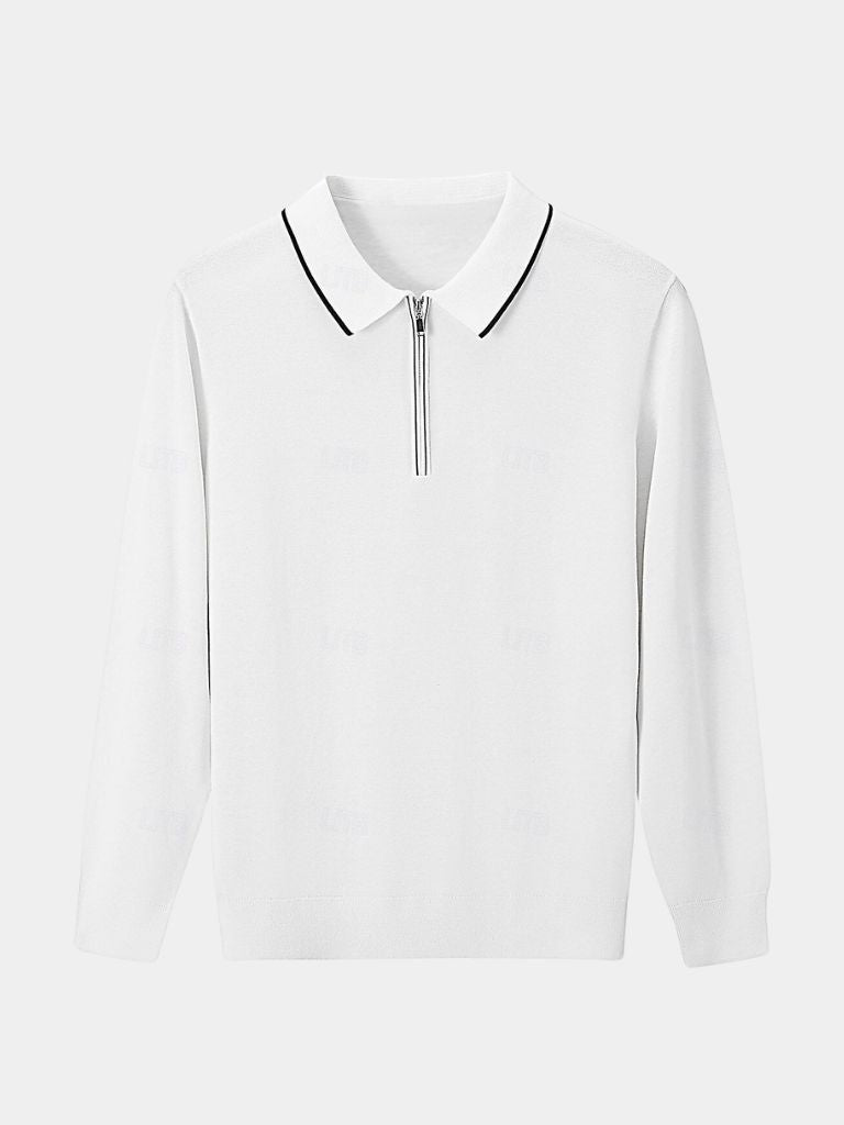 Poul – Elite Ivoire Long sleeve – White / S