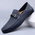 Premium Leather Loafers – Cream / 37
