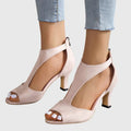 Rikke – Supportive High Heels – Pink / 37