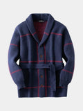 Rom – Knitted coat with belt – M