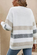 Rosa – Long cardigan – Khaki / L
