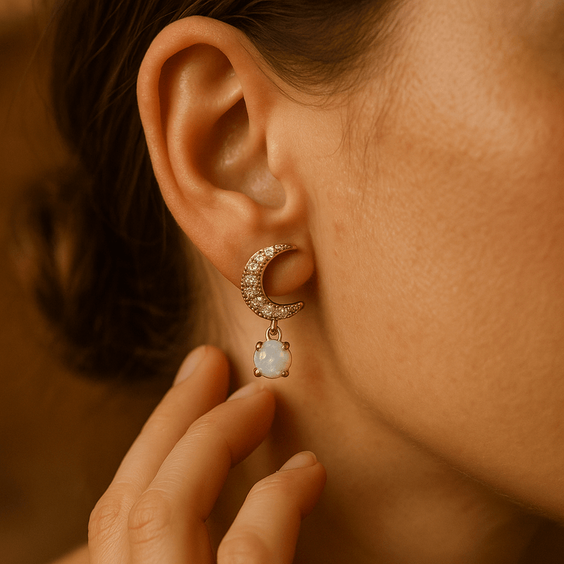 Rosa – Natural pearls Earrings