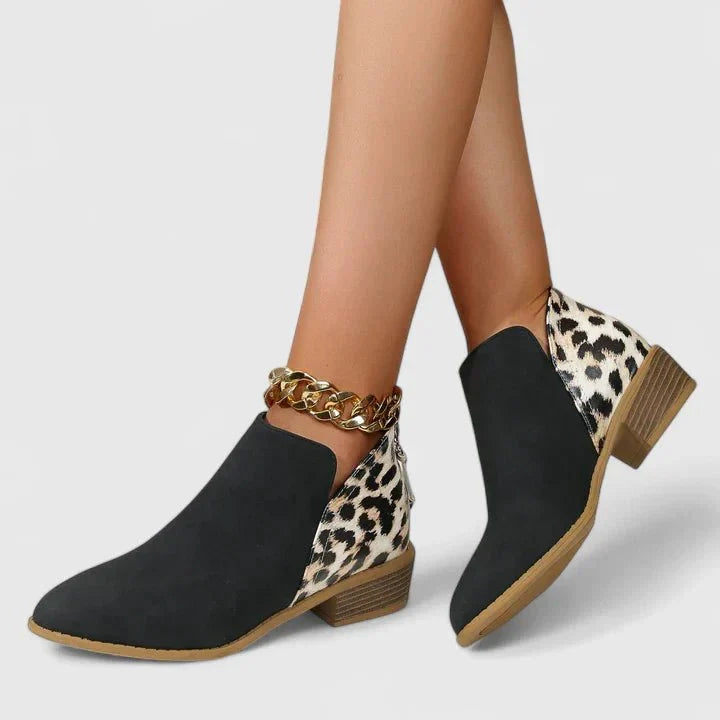 Rosa – Supportive Boots – Khaki / 36