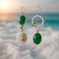 Saga – Silver Shine Earrings – image 2