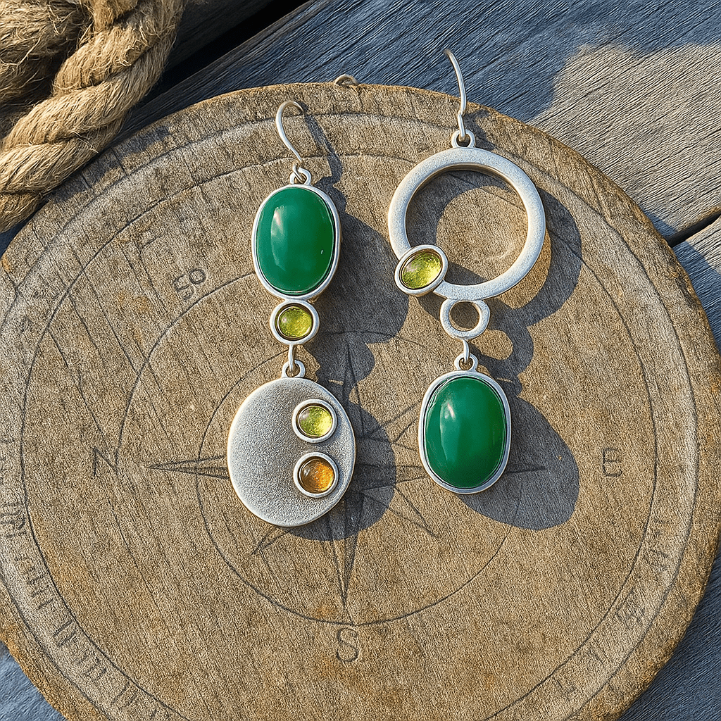 Saga – Silver Shine Earrings