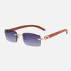 Dark Grey lenses / Wooden frame