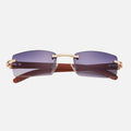 Saga – Unisex Glasses – Blue light lenses / Wooden frame