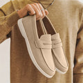 Sant Antonio Suede Loafers – Beige / 40