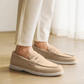 Sant Antonio Suede Loafers – Beige / 41