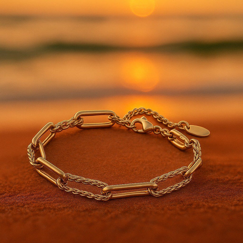 Sara – Gold bracelet Samira
