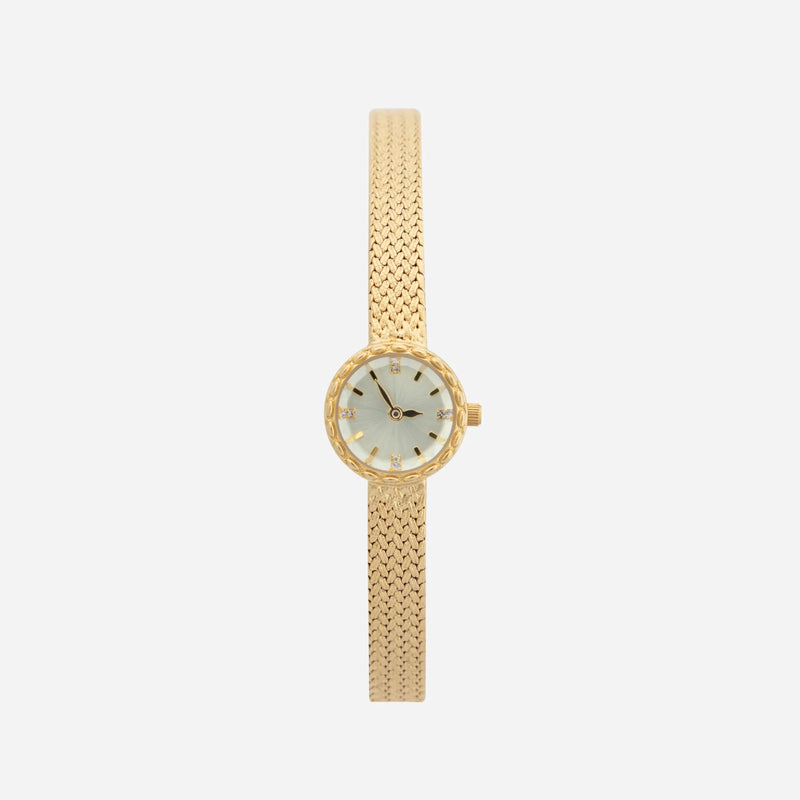 Sara – Minimalist Watch – Golden hue