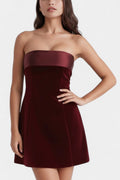 Sariya – Velvet dress – S