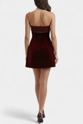 Sariya – Velvet dress – M