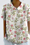 Pink with floral print