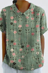 Yellow-Green floral print