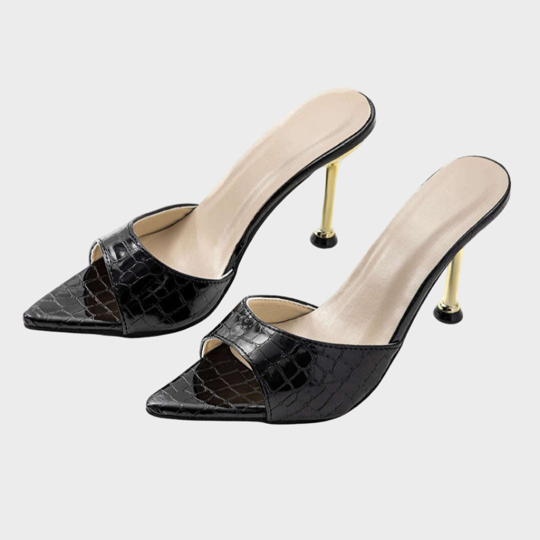 Sidsel – Elegant High Heels – Black / 37