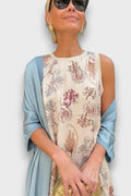 Signe – Floral long dress – Style 1 / M