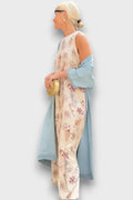 Signe – Floral long dress – Style 1 / L