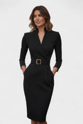 Signe – Elegant dress – Black / S