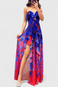 Signe – Maxi dress – Orange / XL