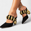 Signe – Embellished Sandals – 35