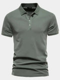 Sigurd – Quality cotton polo – Dark Grey / M