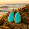 Silje – Sea luster earrings – image 2