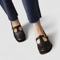Silje – Supportive Mary Jane Shoes – Brown / 40