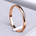 Simple ring in gold and silver – Gold / 18