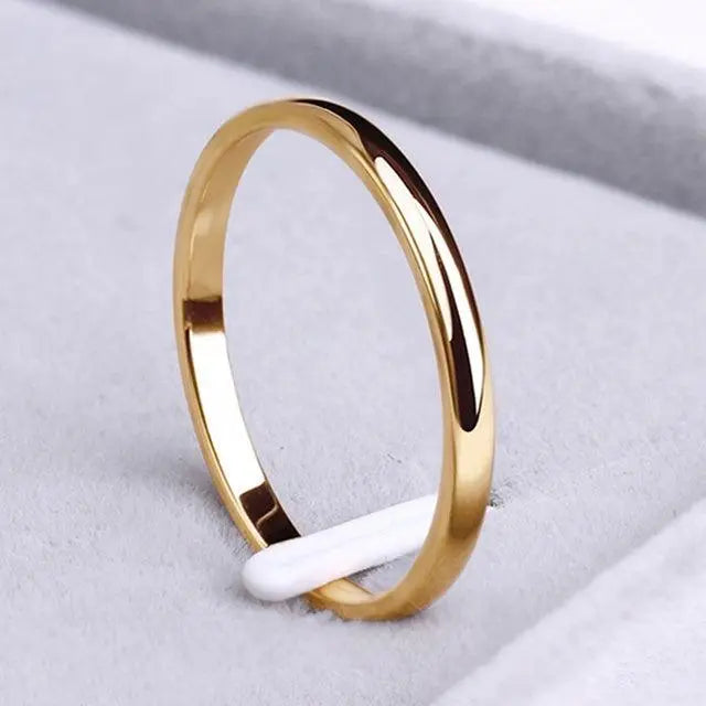 Simple ring in gold and silver – Gold / 15
