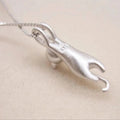 Fun silver necklace – image 3