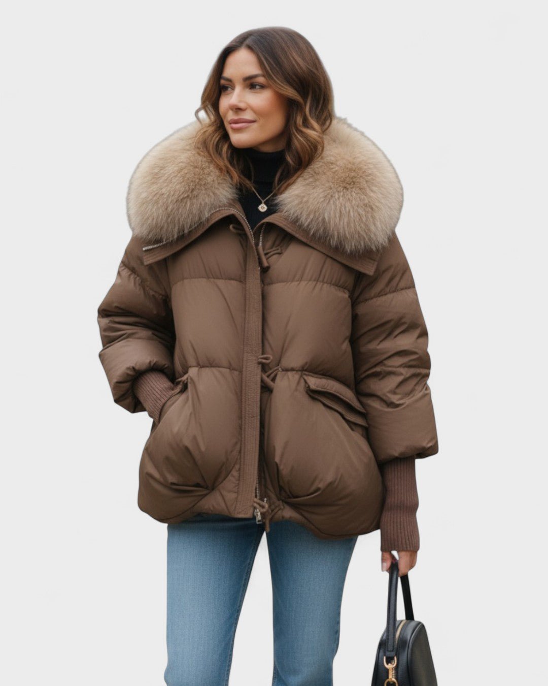 Sofia – Elegant coat – Black / M